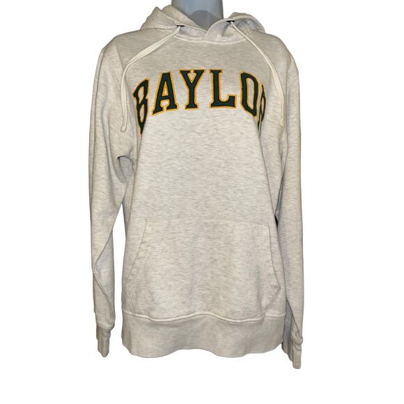 League Brand Baylor University Hoodie Gray Size M - Picture 1 of 3